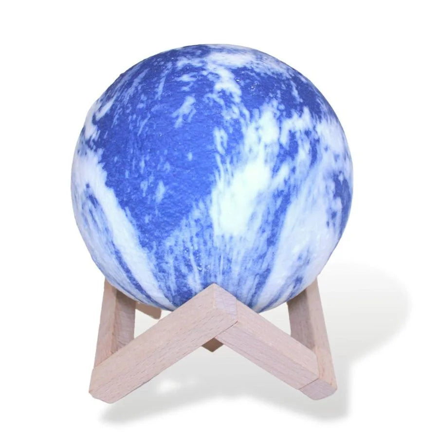 Planet Moon Light 3D Color Touch