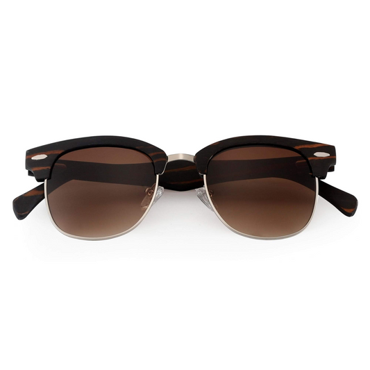 Retro - African Ebony sunglasses wooden original