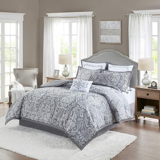 8 Piece Comforter Set with Bed Sheets