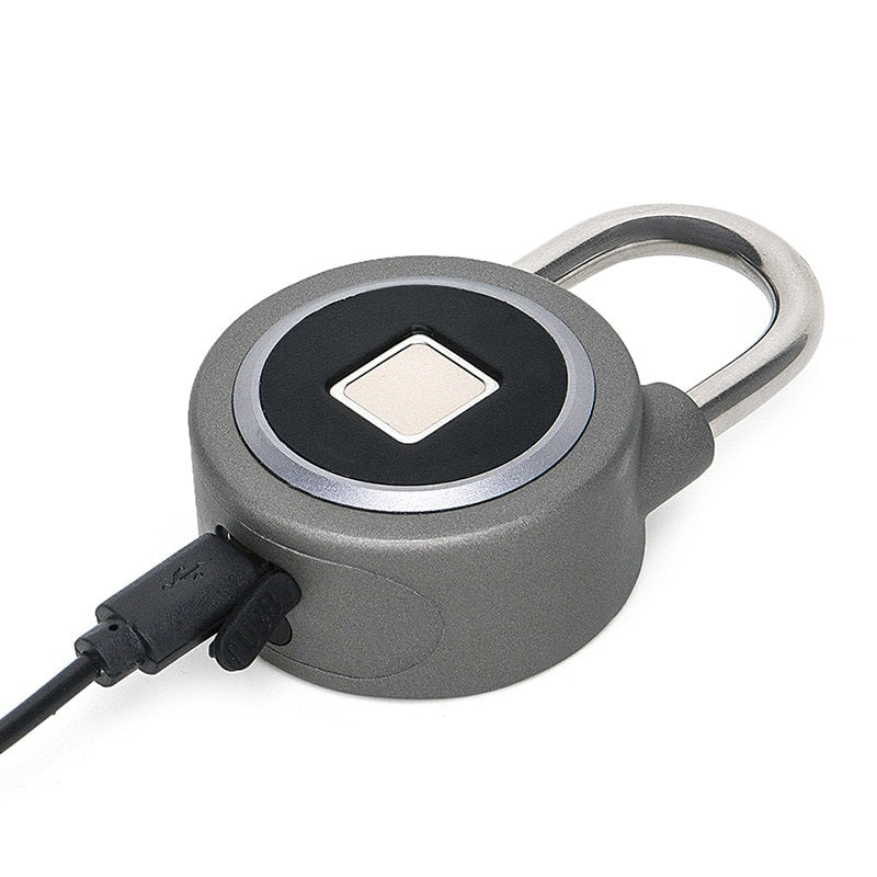 Smart lock fingerprint padlock mobile phone APP control Bluetooth unlocking luggage fingerprint lock trolley case fingerprint lock