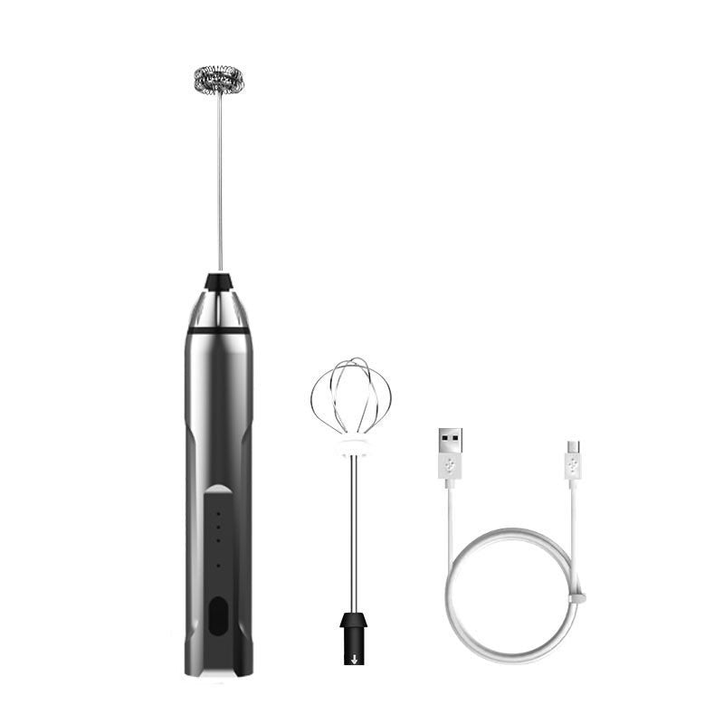 Electric Whisk Milk Frother 3 Speed Adjustable Household