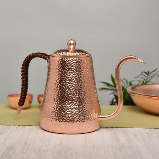 Copper Pot Thin-Necked Pot Handmade Thickened Hand Coffee Pot