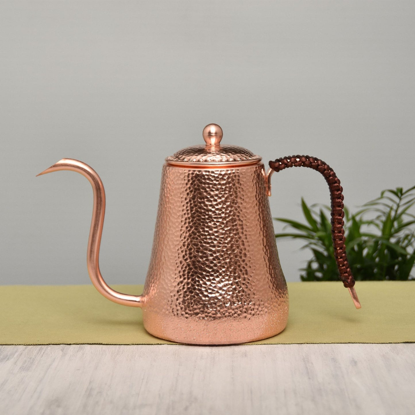 Copper Pot Thin-Necked Pot Handmade Thickened Hand Coffee Pot