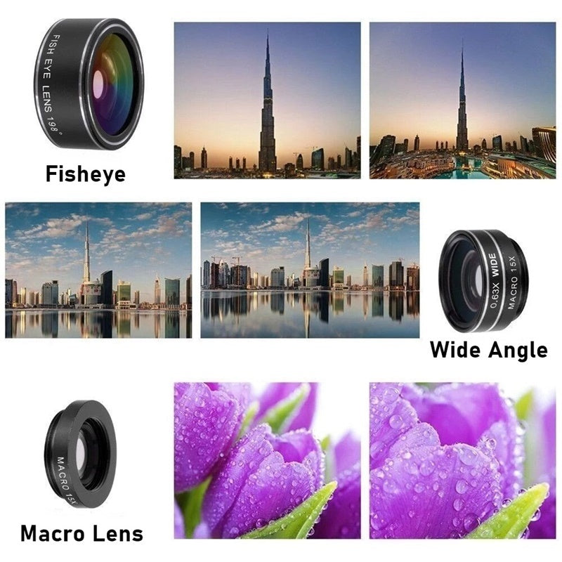 Telephoto High Magnification HD Outdoor 4K External Lens