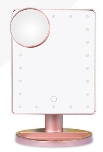 22 LED Light Touch Screen Makeup Mirror