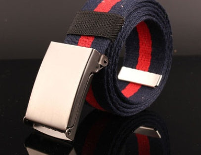 DOAKILV factory direct supply of young students color belt Korean fashion candy colored canvas belt