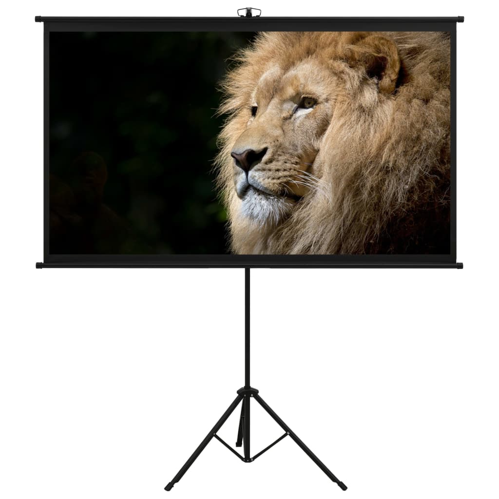 vidaXL Projection Screen with Tripod 84" 4:3