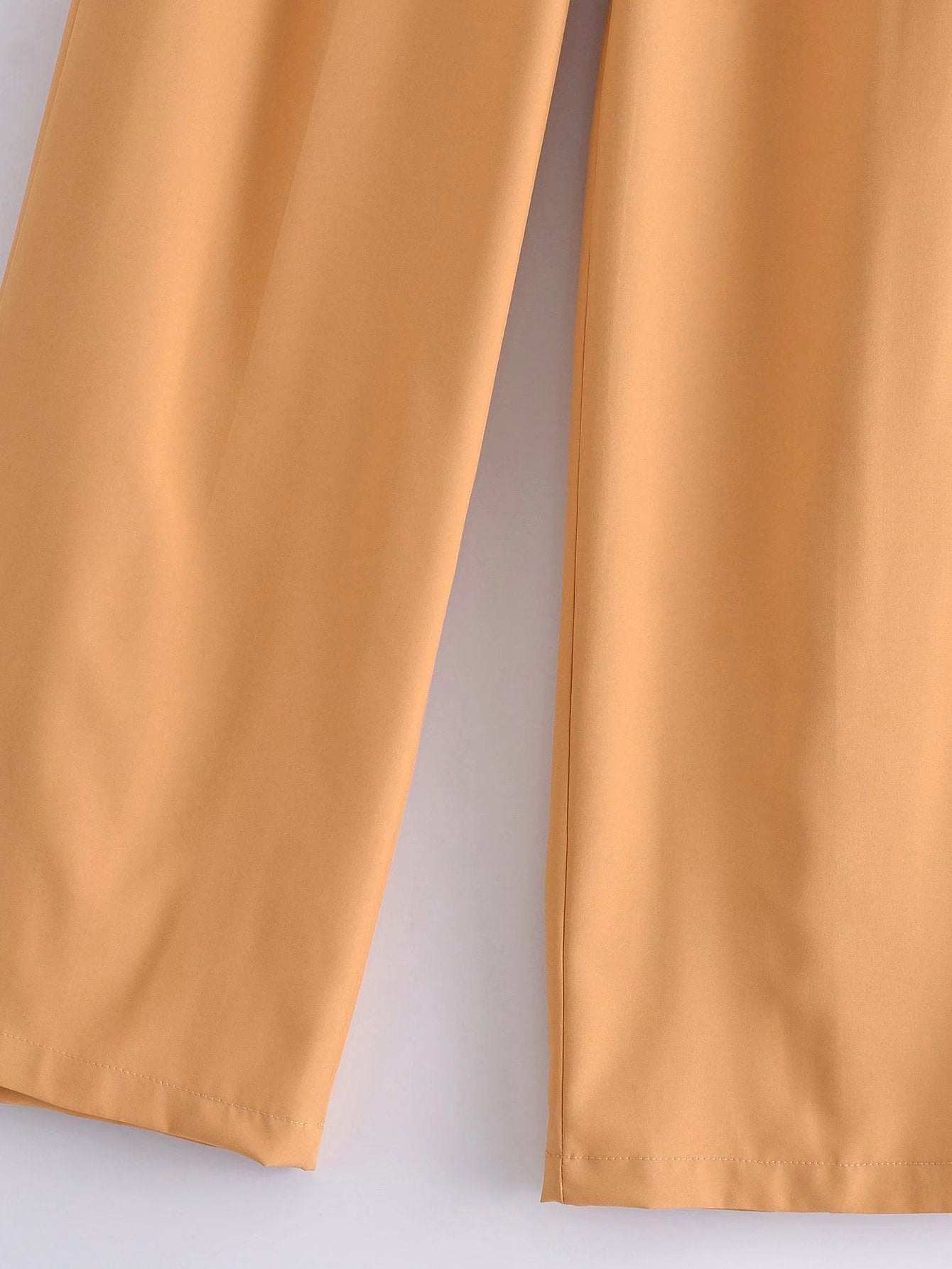 Women's Fashion Wide-leg Asymmetric Wide High Waist Pants