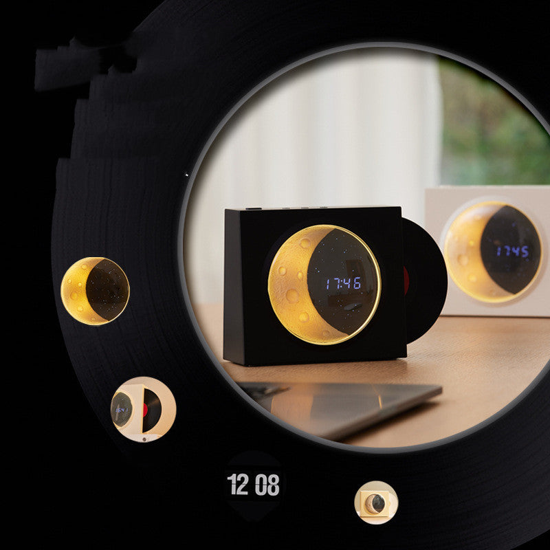 NEW Moon Clock Bluetooth Speaker