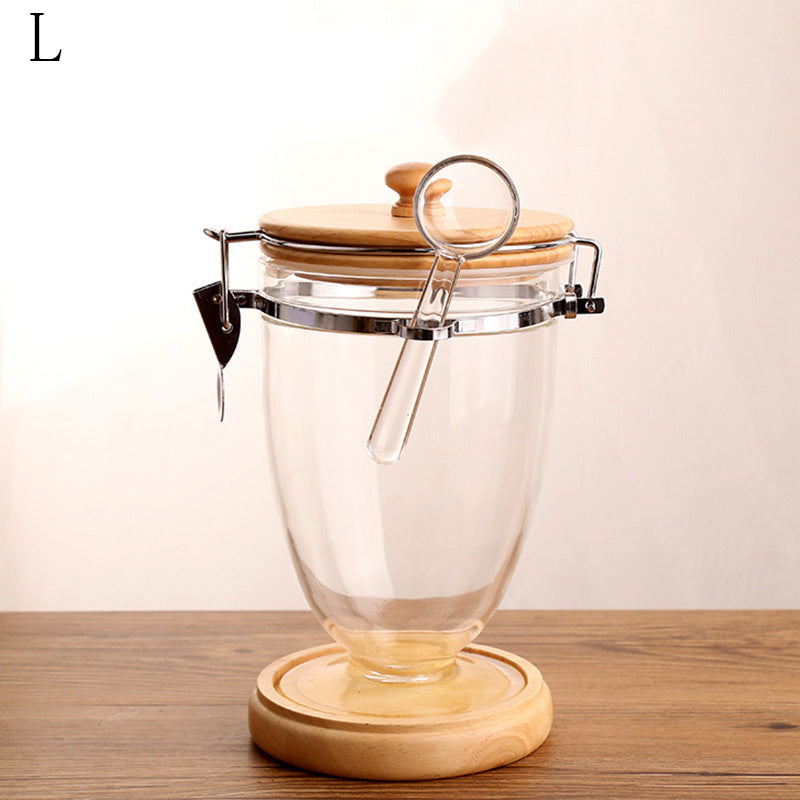 Coffee Bean Food Grade Plastic Jar Storage Tank