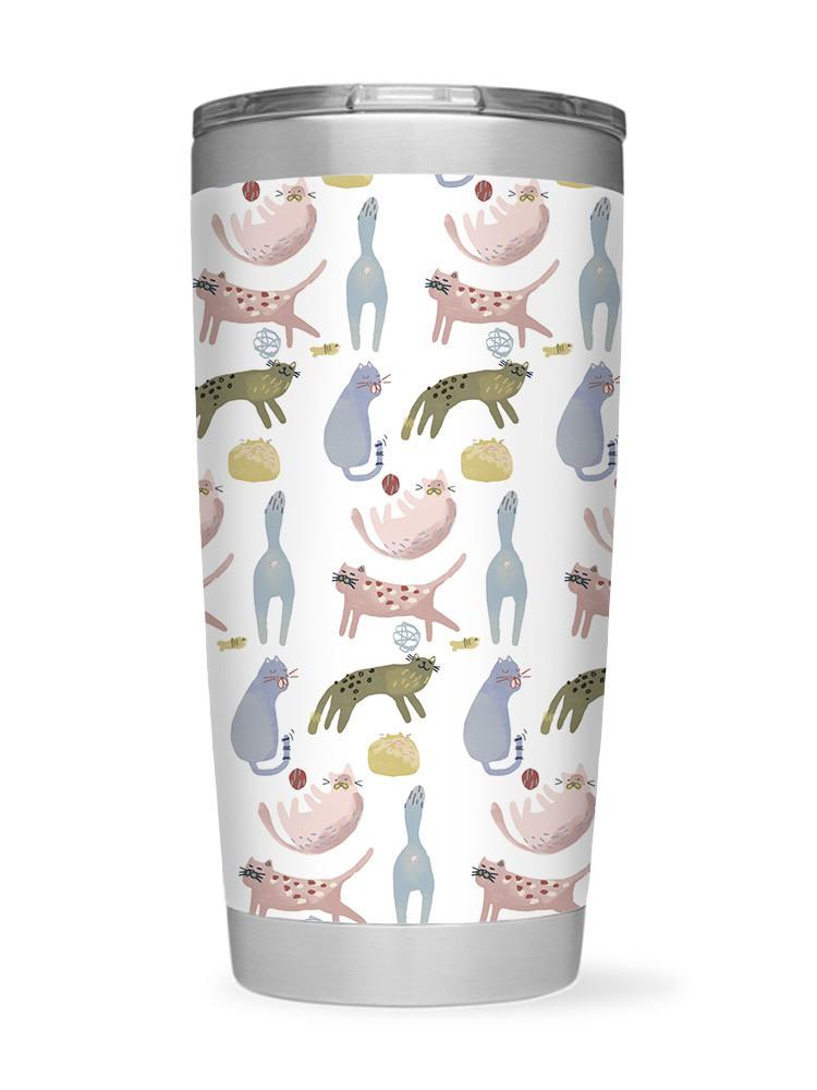 Cat Squad Iii Tumbler -June Erica Vess Designs