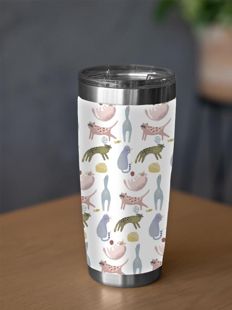 Cat Squad Iii Tumbler -June Erica Vess Designs