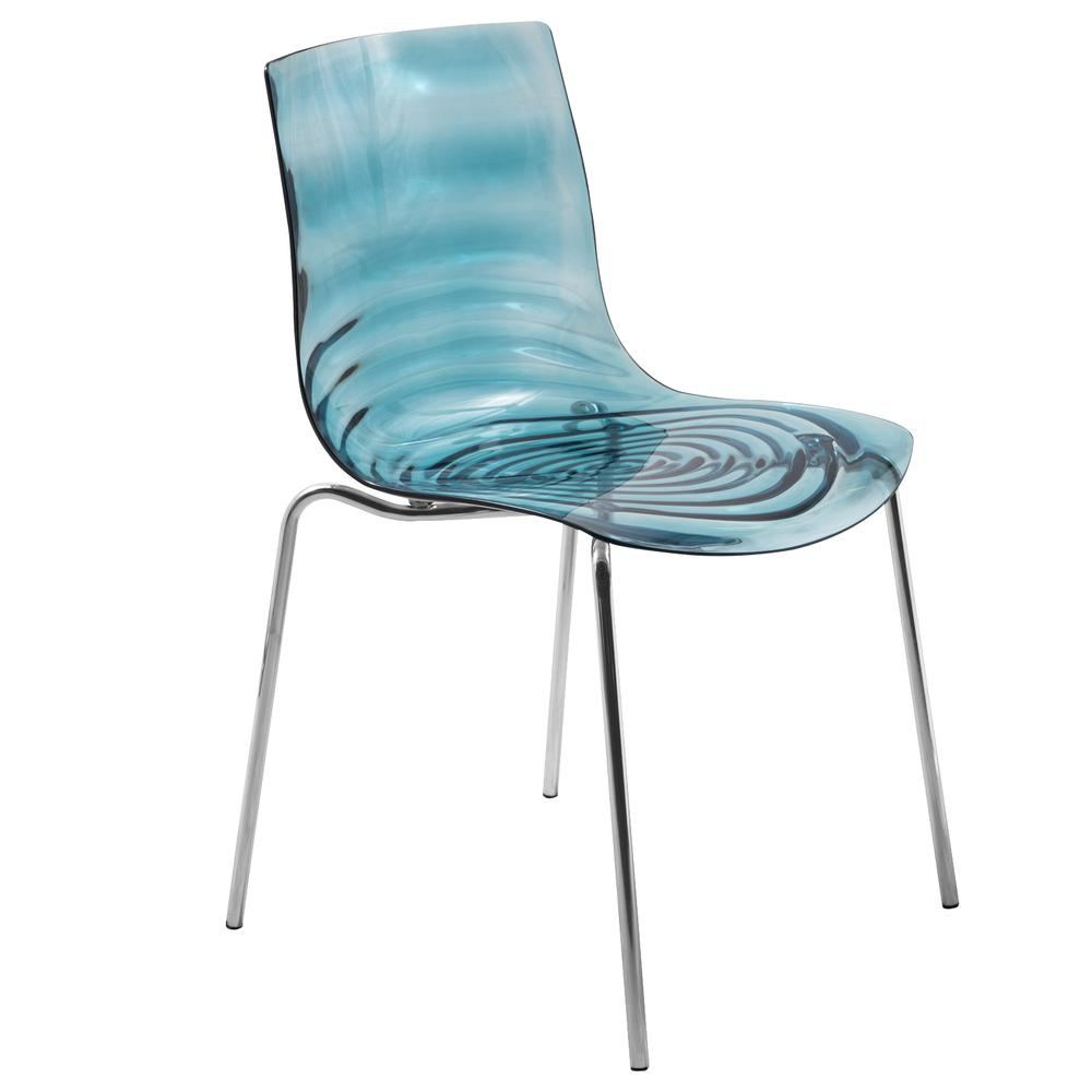 Astor Water Ripple Design Dining Chair