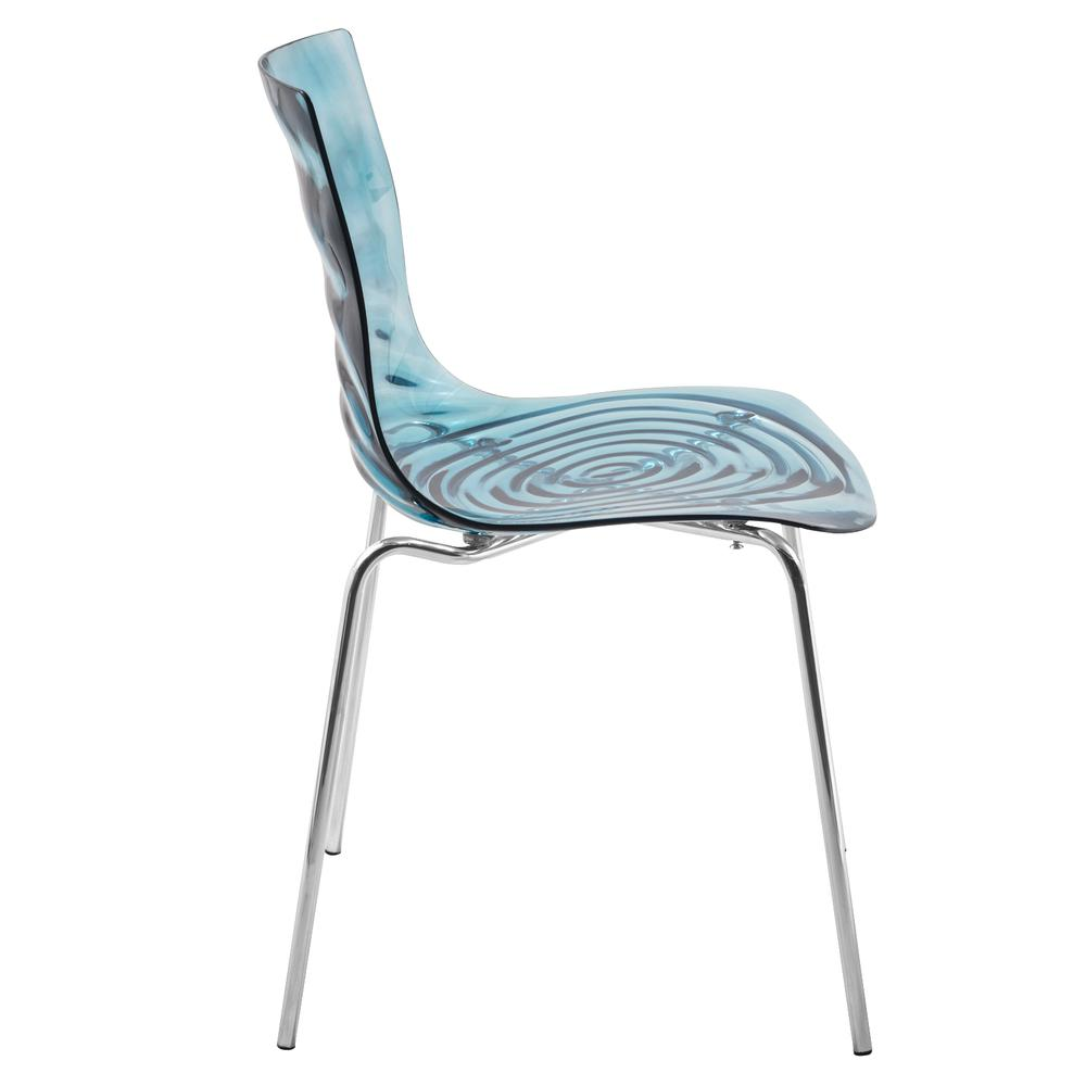 Astor Water Ripple Design Dining Chair