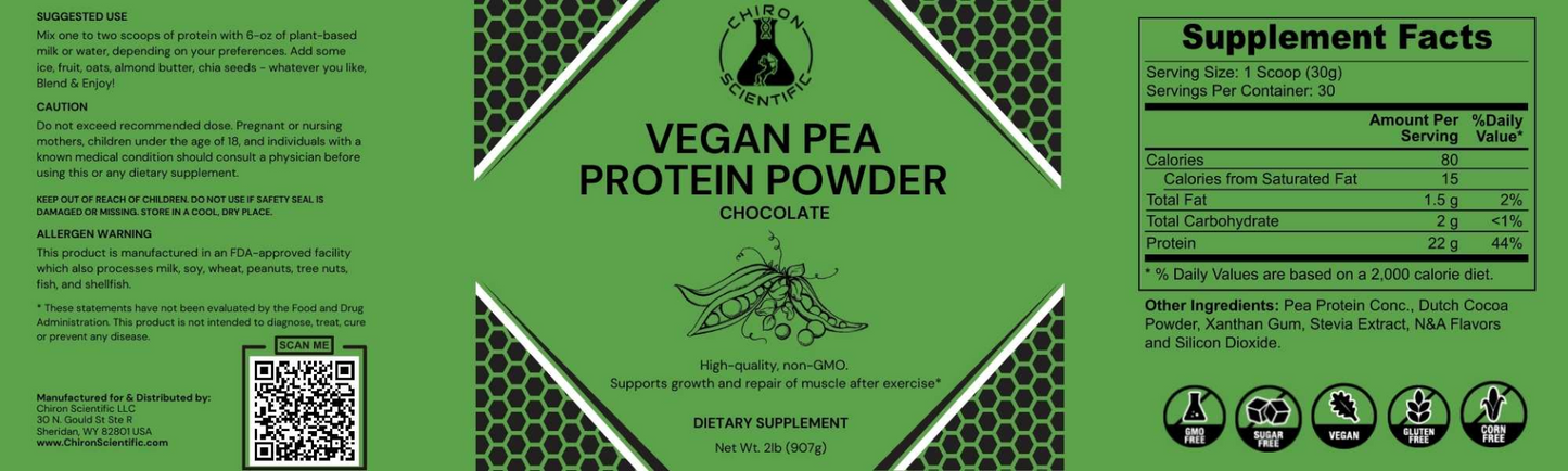 Vegan Pea Protein (Chocolate)