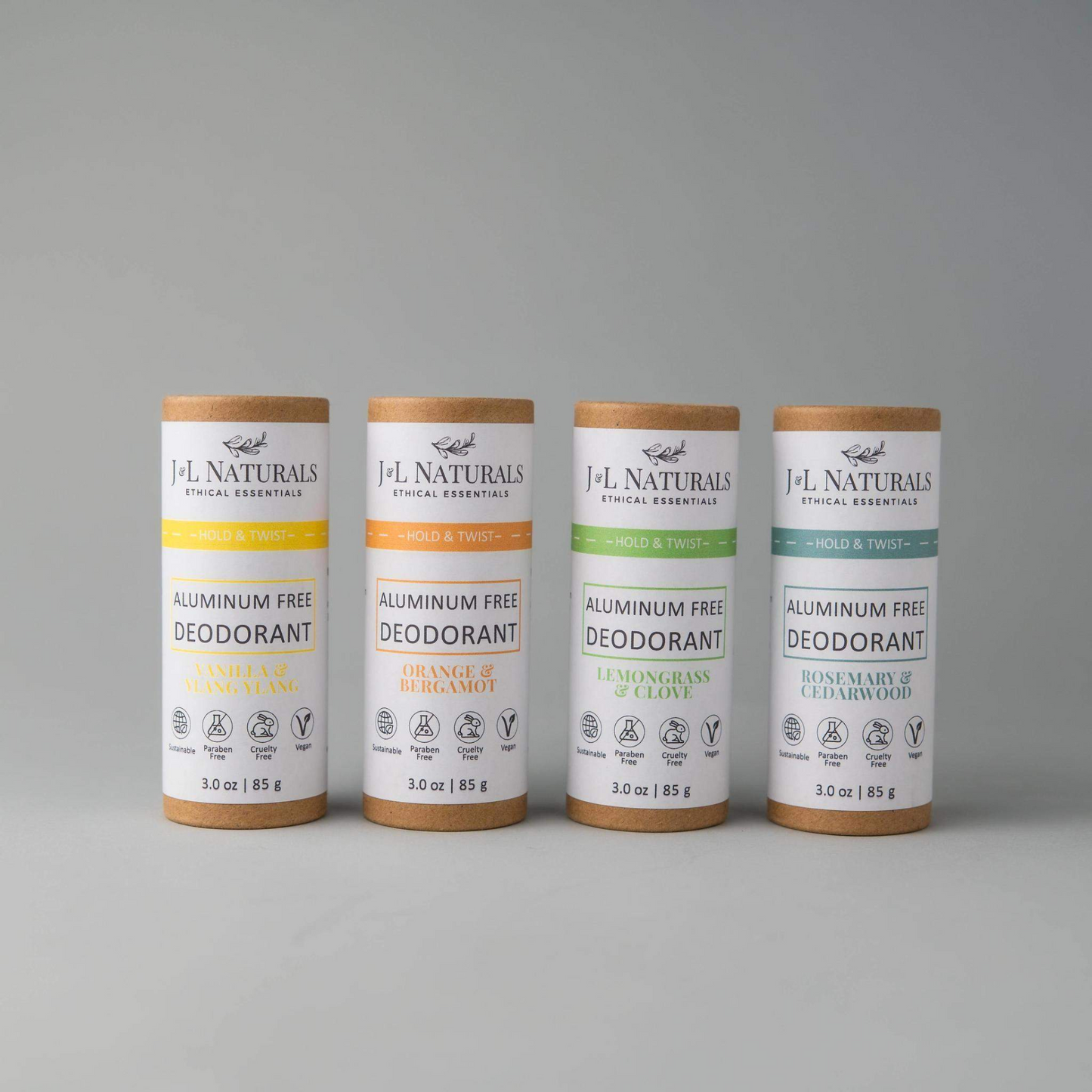 Aluminum-Free Deodorant Bundle (4-Pack)