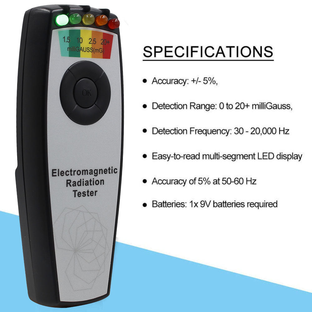 EMF Magnetic Field Radiation Test Instrument