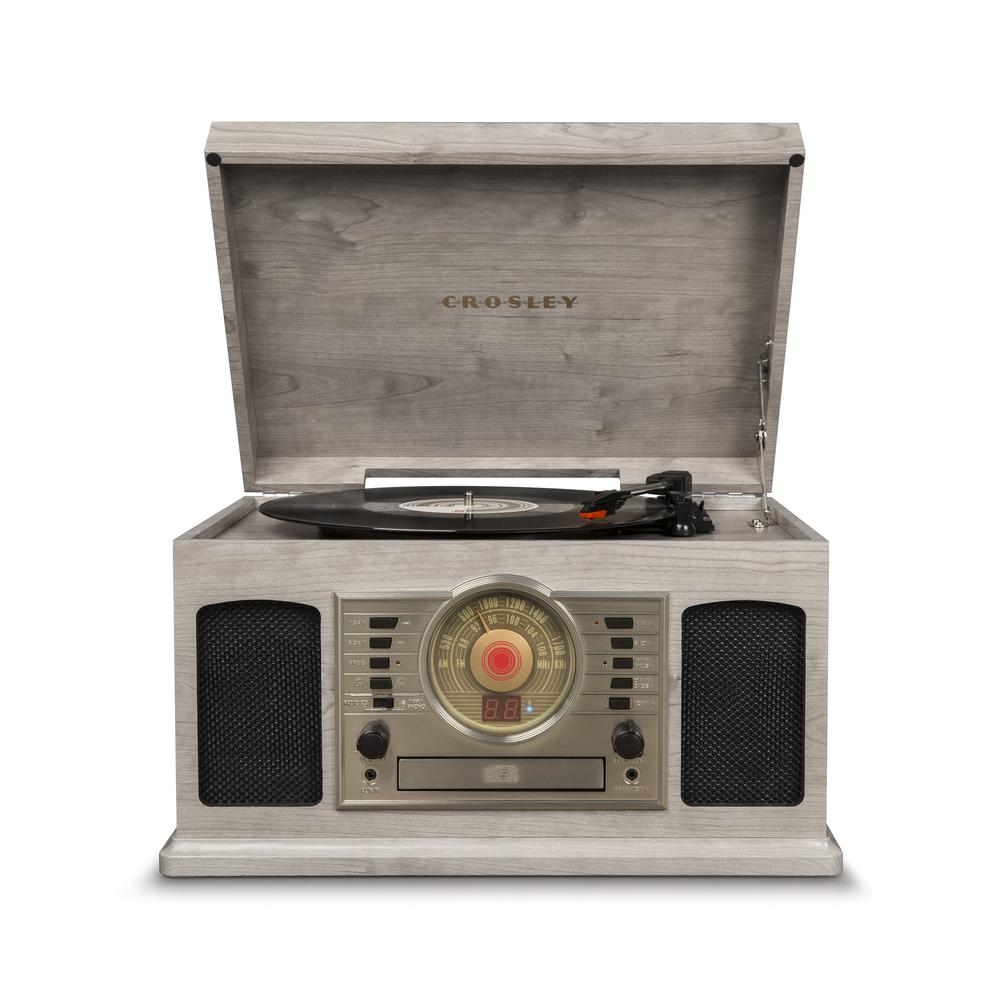 Mcqueen 8-In-1 Record Player In Gray