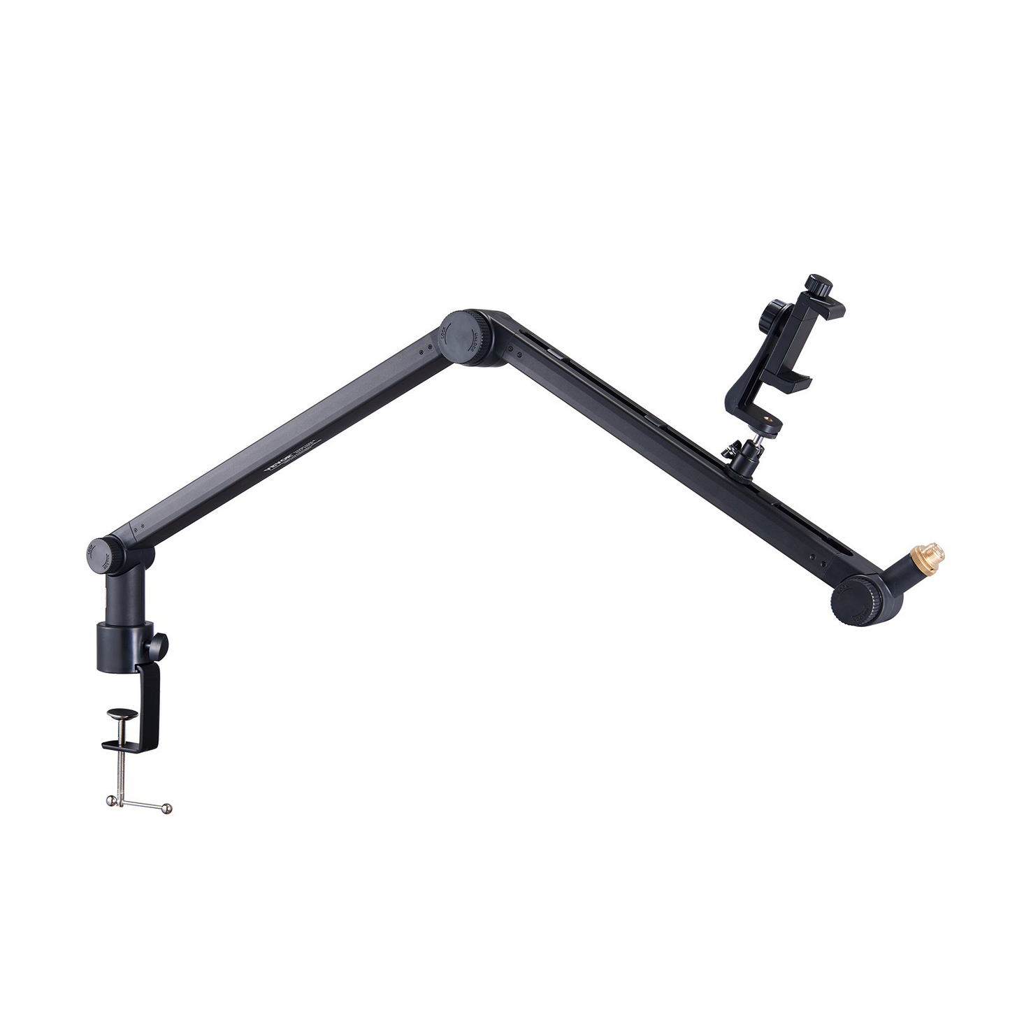 VEVOR Microphone Boom Arm with Desk Mount, 360° Rotatable, Adjustable Mic Stand with 3/8" to 5/8" Adapter Port, for Recording Blue Yeti Hyperx Quadcast Blue Snowball Shure SM7B Audio Technica