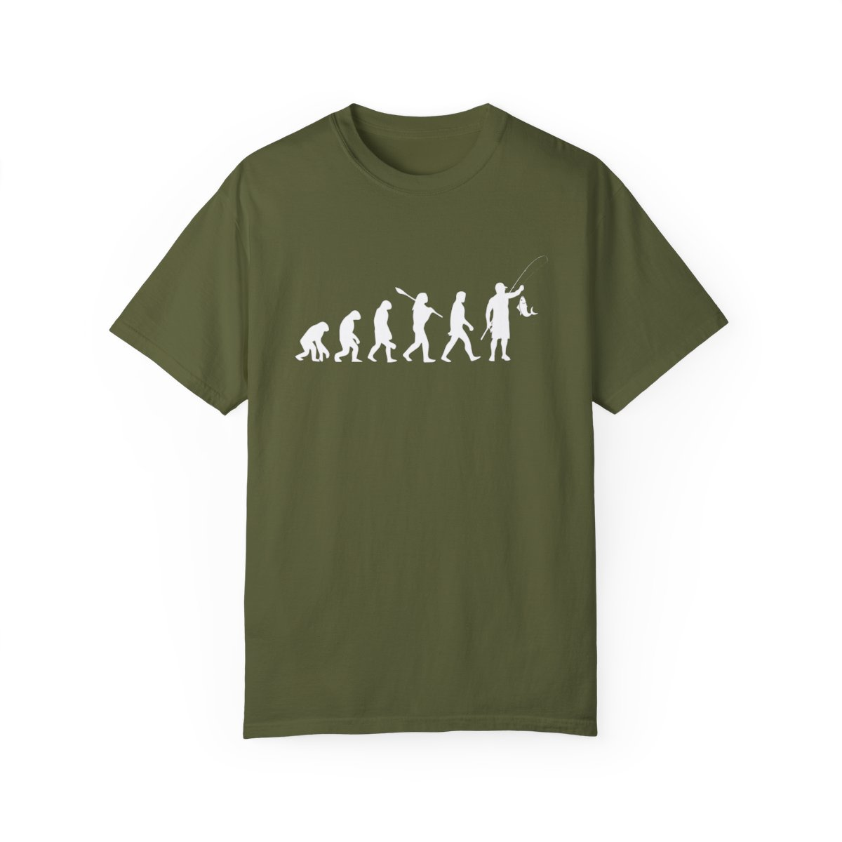 Explore the Evolution of Angler: Unisex Garment-Dyed T-shirt