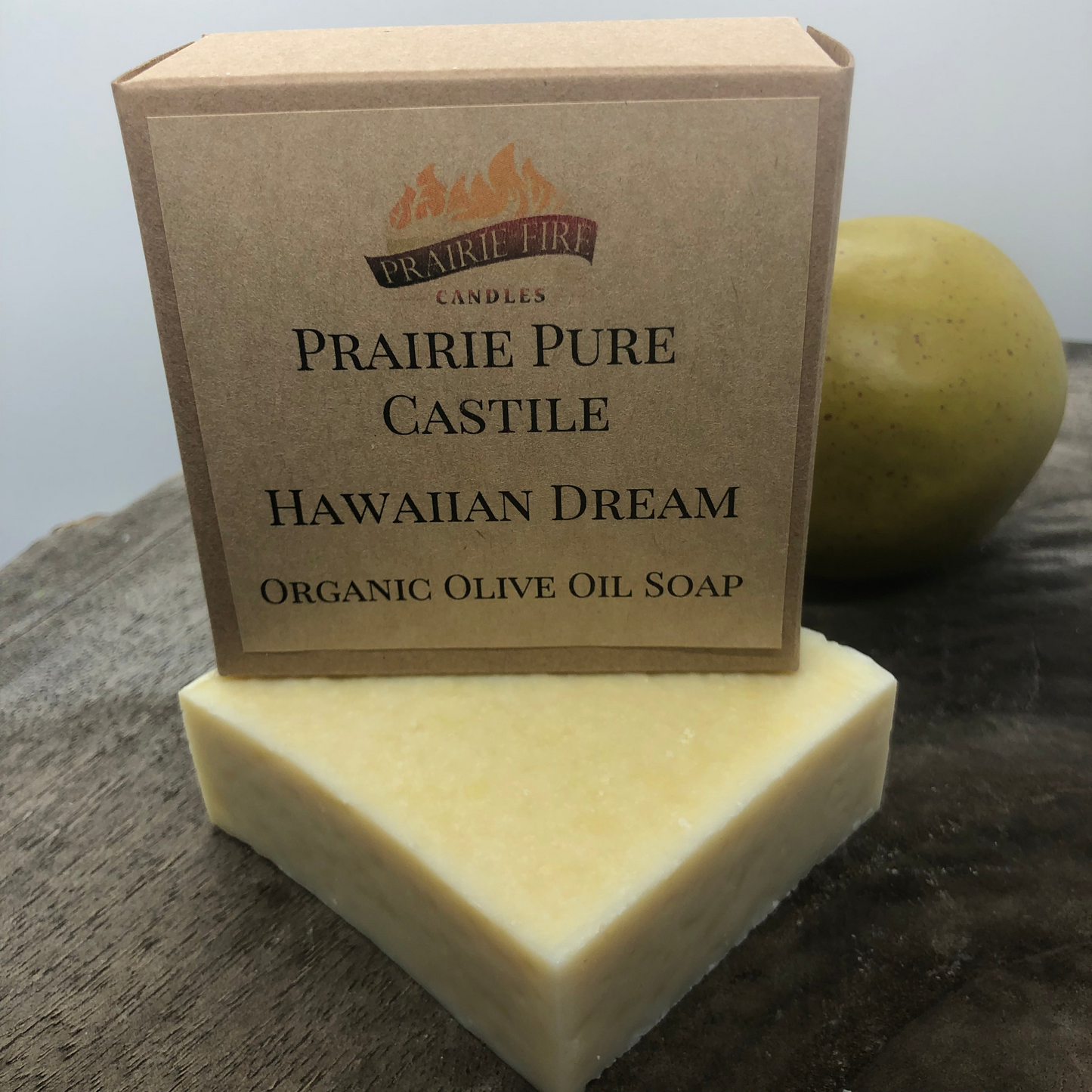 Hawaiian Dream Real Castile Organic Olive Oil Soap for Sensitive Skin - Dye Free - 100% Certified Organic Extra Virgin Olive Oil