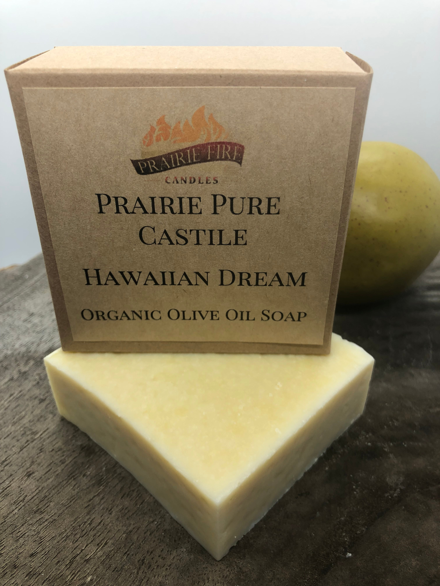 Hawaiian Dream Real Castile Organic Olive Oil Soap for Sensitive Skin - Dye Free - 100% Certified Organic Extra Virgin Olive Oil