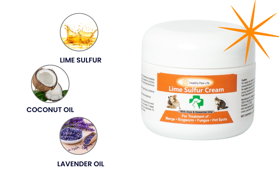 Lime Sulfur Pet Skin Cream