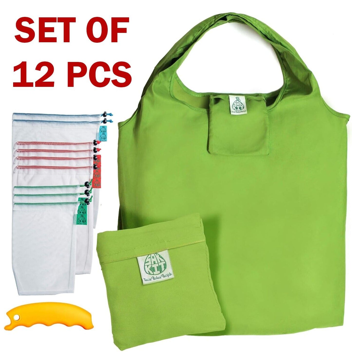 Eco Friendly Grocery Shopping Reusable Bag Vegetable Fruit Mesh Bags