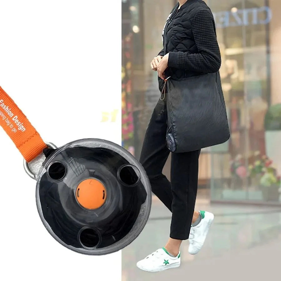 Eco Shopping Bag Retractable Folding Roll Bag