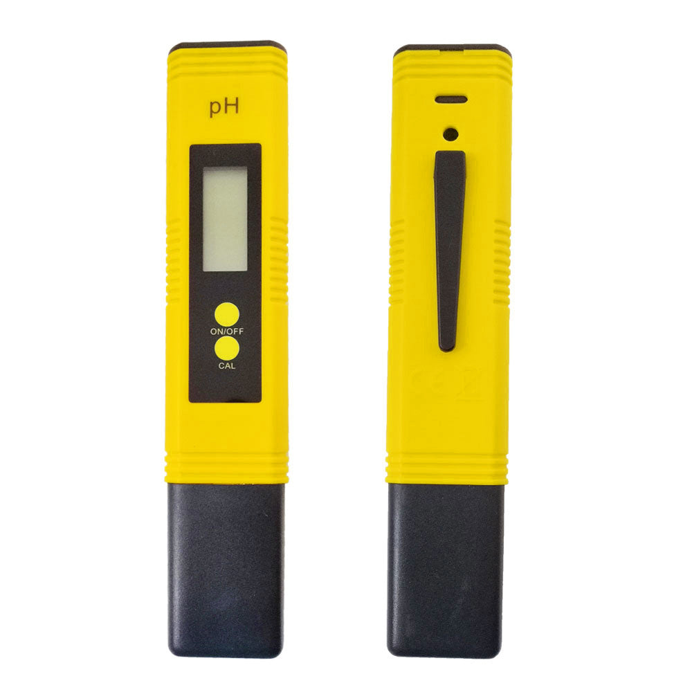 PH Meter 0.01 PH Battery Powder High Precision Water Quality EC Tester 0-14 PH Measurement Range For Aquarium Swimming Pool Digital Electric PH Meter LCD Tester Pocket Hydroponics Aquarium Water Test