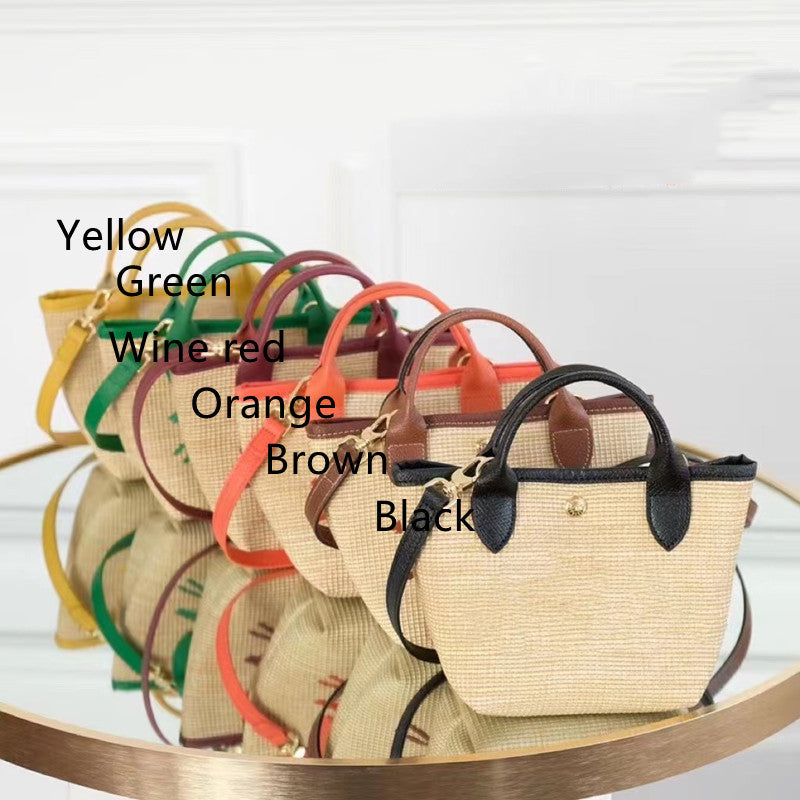 Women's New Style Straw Woven Shoulder Messenger Bag