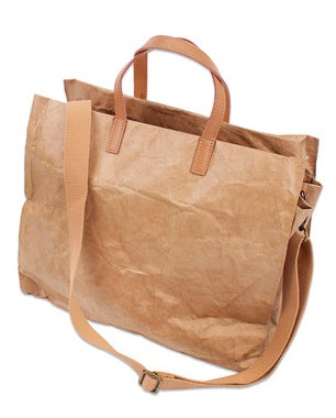 Stylish and eco-friendly paper handbags and checked bags