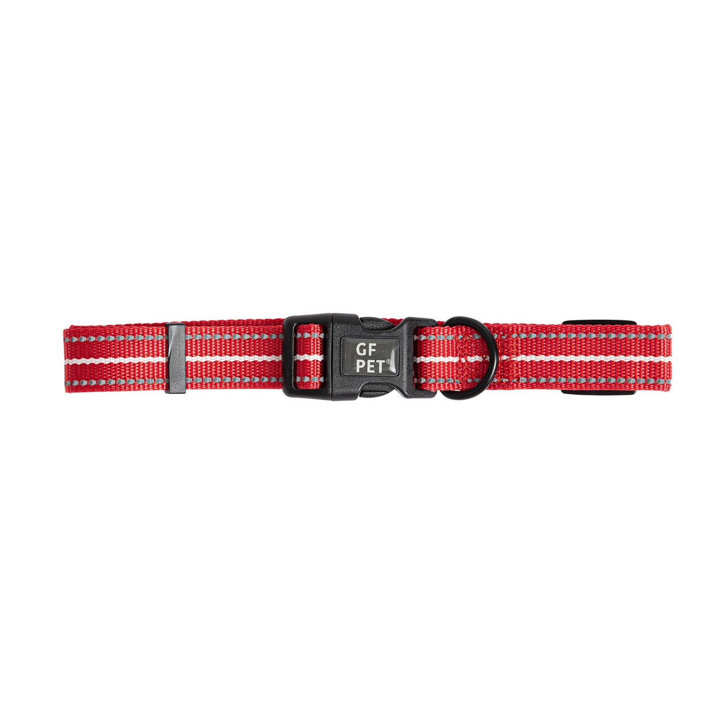 Red Reflective, Adjustable, High-Quality Dog Collar