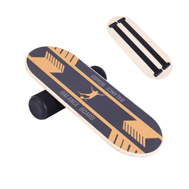 Non Slip Yoga Balance Board Rehabilitation Training Wood