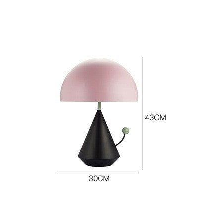 Mushroom Table Lamp Iron Macaron