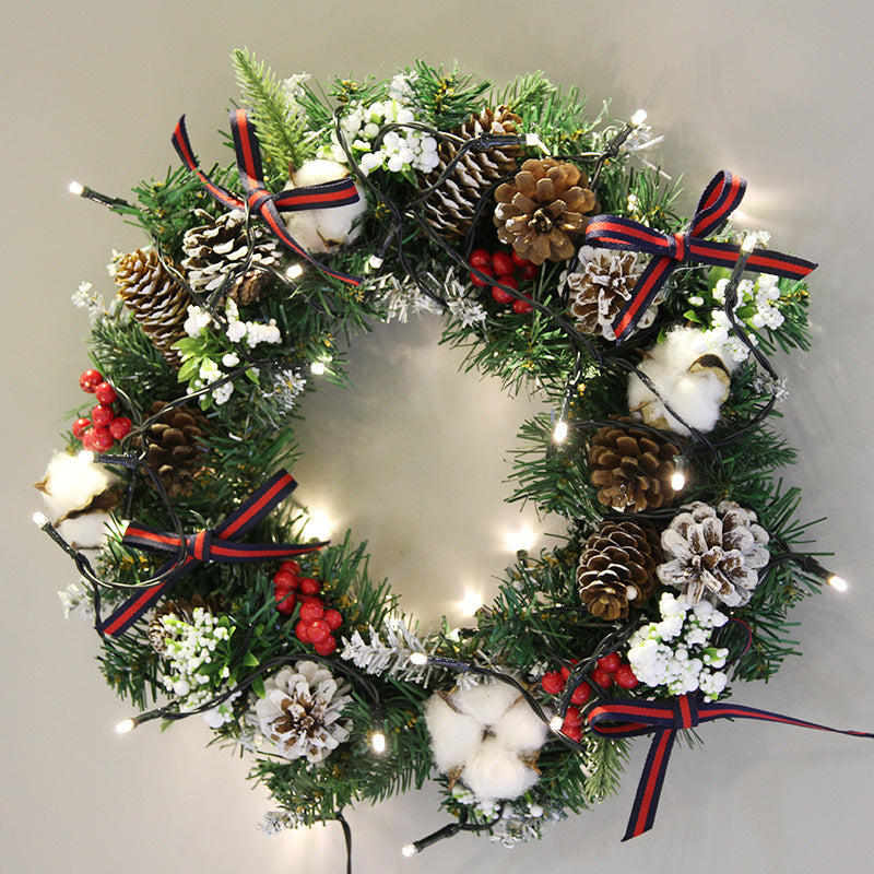 30cm 40cm Christmas Wreath Ornaments Christmas Wreath