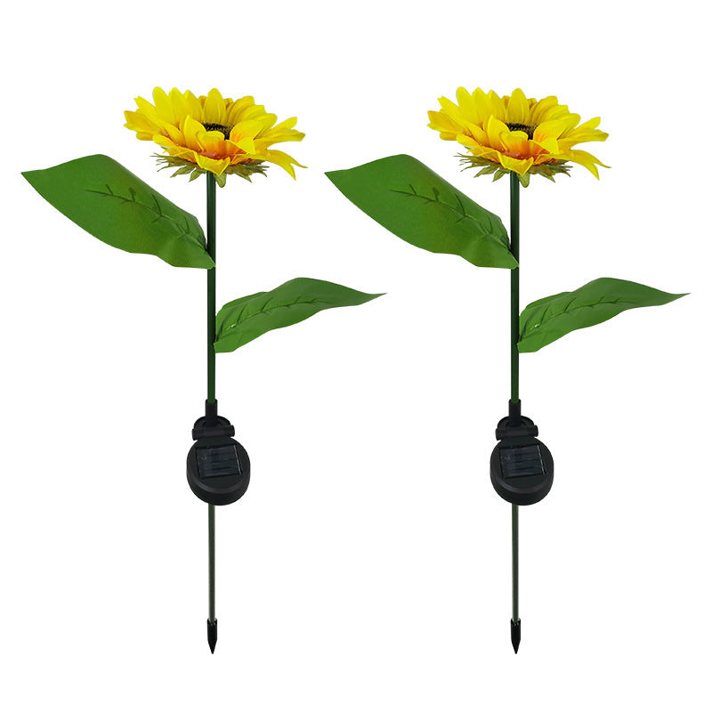 LED Solar Sunflower Lamps Solar Light Decorative Lights