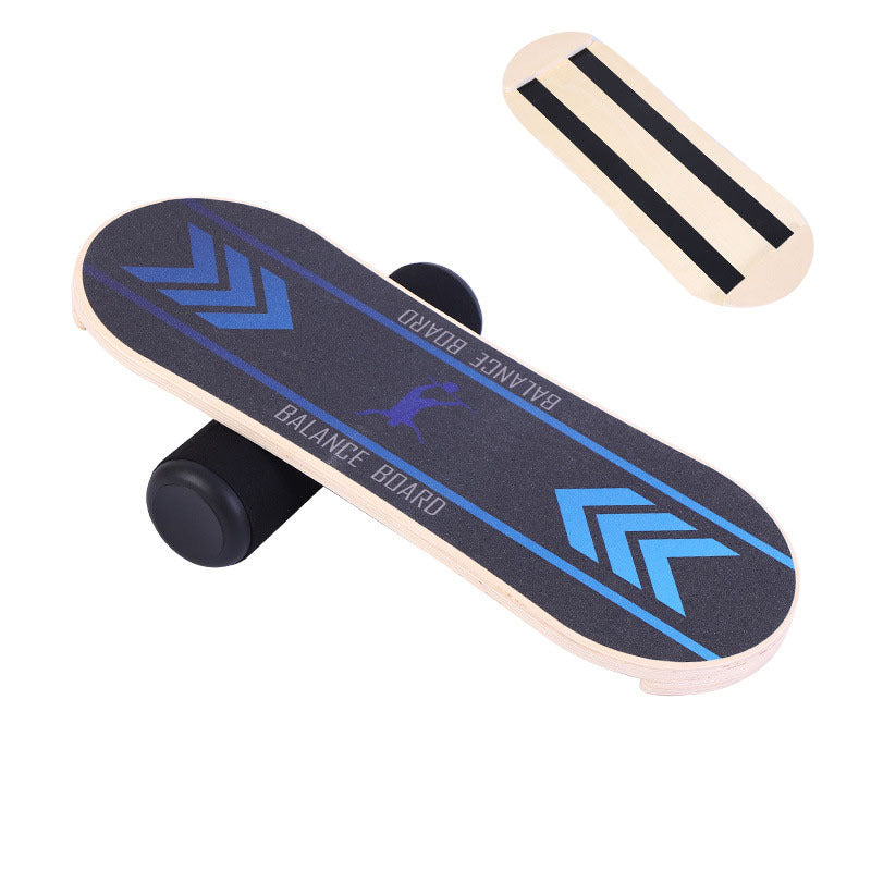 Non Slip Yoga Balance Board Rehabilitation Training Wood