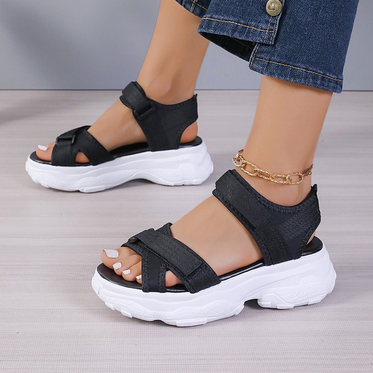 Spring And Summer New Platform Women's Flat Sandals