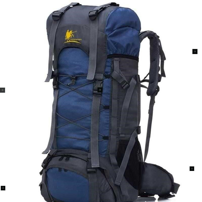 60L waTerproof hiking Cam TraveL Bag CLimBing BaCkpaCk