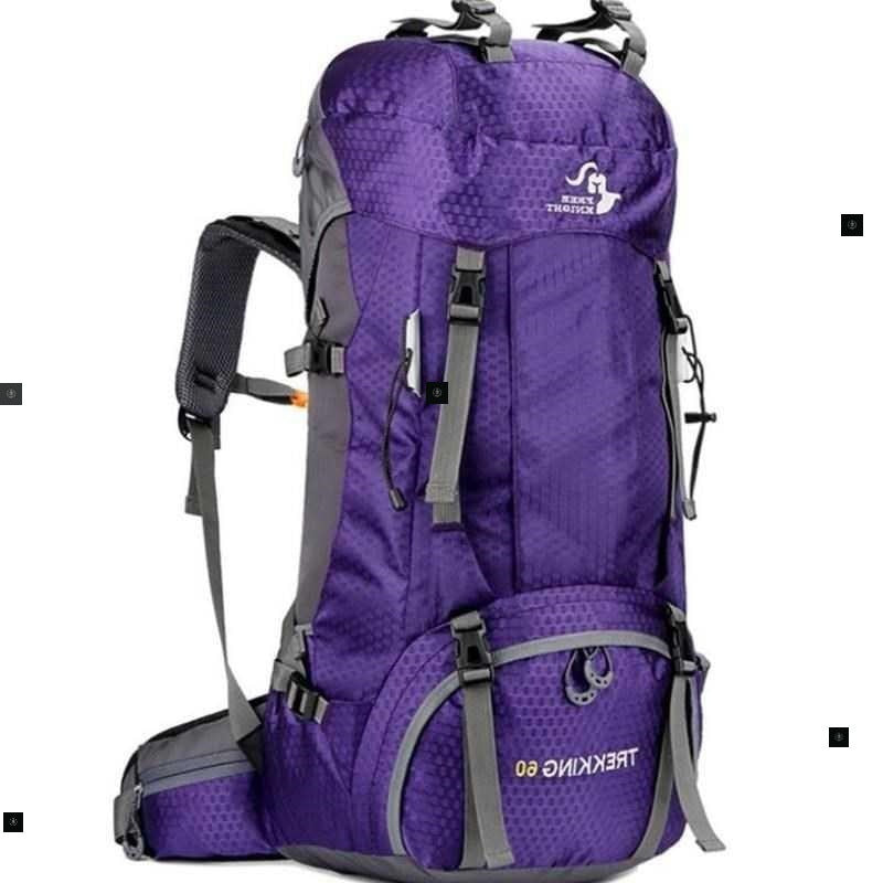 60L waTerproof hiking Cam TraveL Bag CLimBing BaCkpaCk