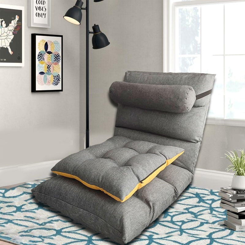 Lazy Sofa Tatami Single Small Sofa Bedroom Bed Backrest Cute Leisure