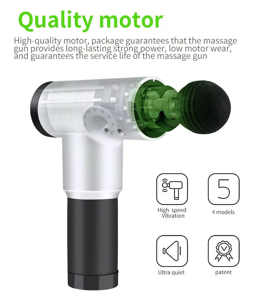 Wireless Myosfacial Massager Smart Facial Gun Bivolt