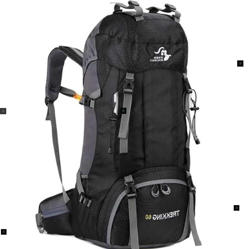 60L waTerproof hiking Cam TraveL Bag CLimBing BaCkpaCk