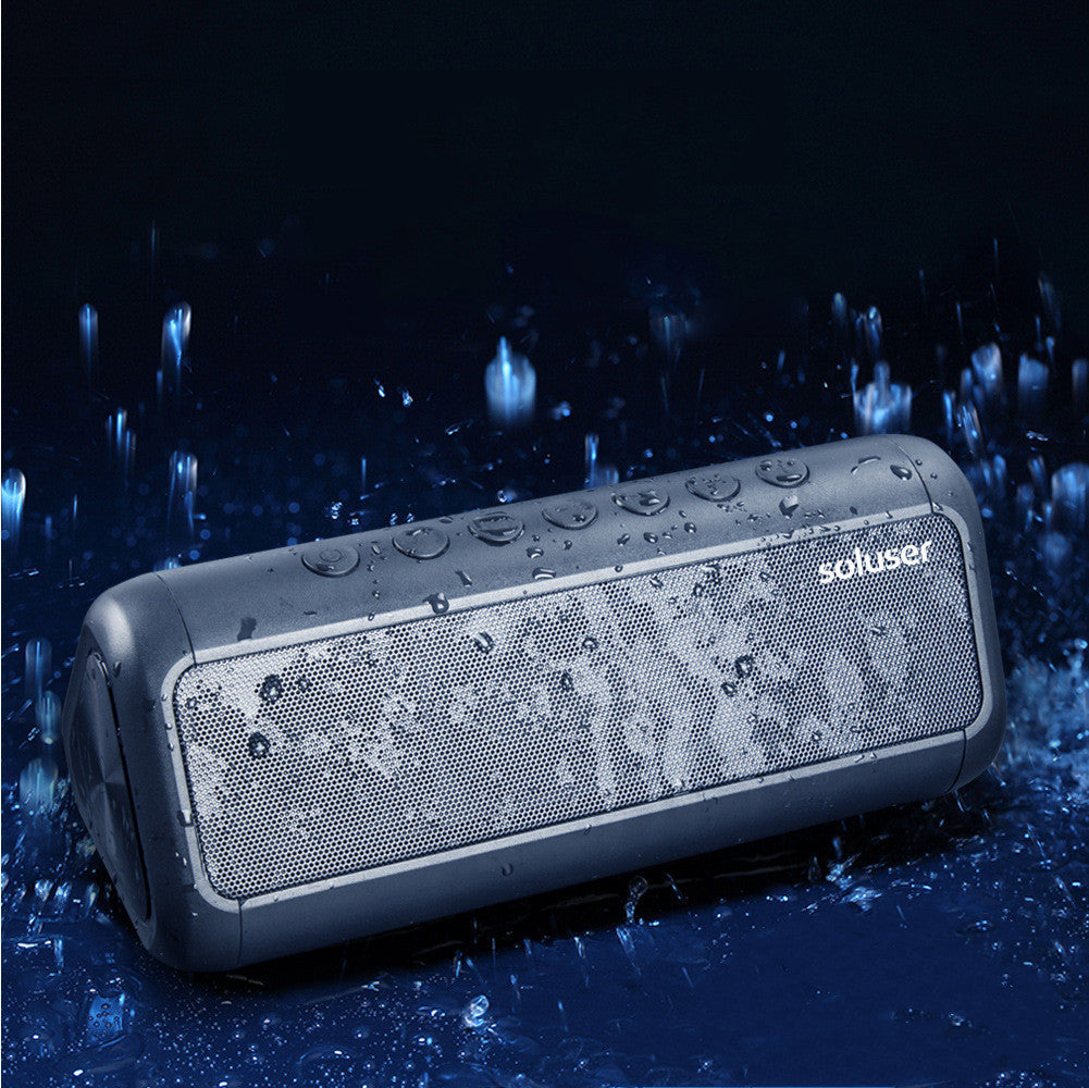 Speaker Dual Speaker Outdoor Waterproof Smart Card Subwoofer Smart Audio Portable Speaker Bluetooth