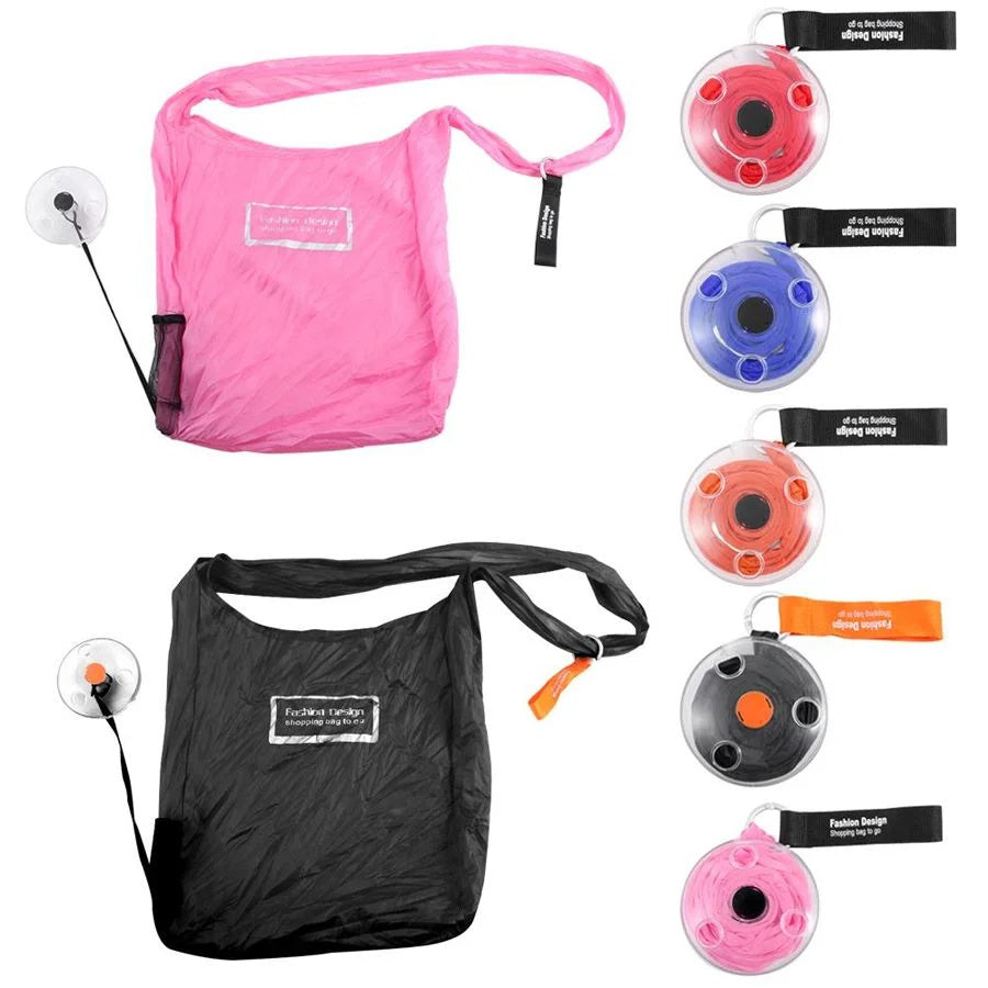 Eco Shopping Bag Retractable Folding Roll Bag