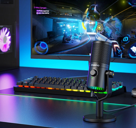 Computer Games Microphone Esports Anchor Live Voice Noise Cancelling