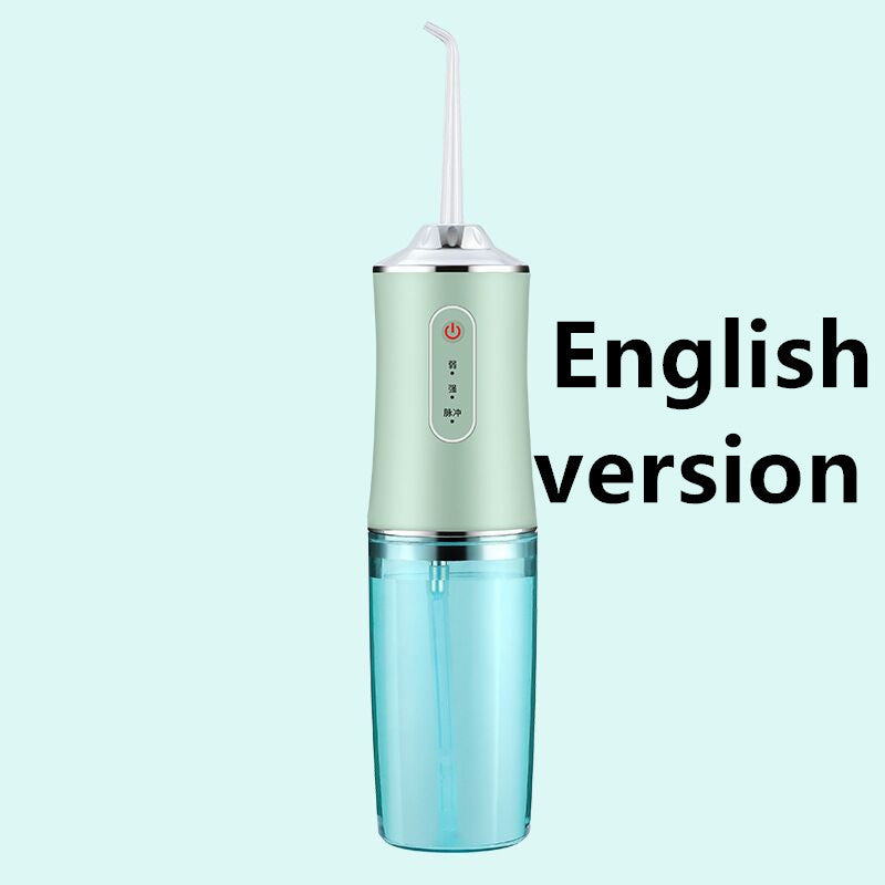 3 Modes Oral Irrigator USB Rechargeable Water Floss Portable Dental Water Flosser Jet 240ml Irrigator Dental Teeth Cleaner