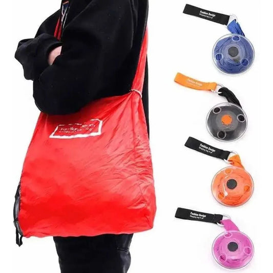 Eco Shopping Bag Retractable Folding Roll Bag