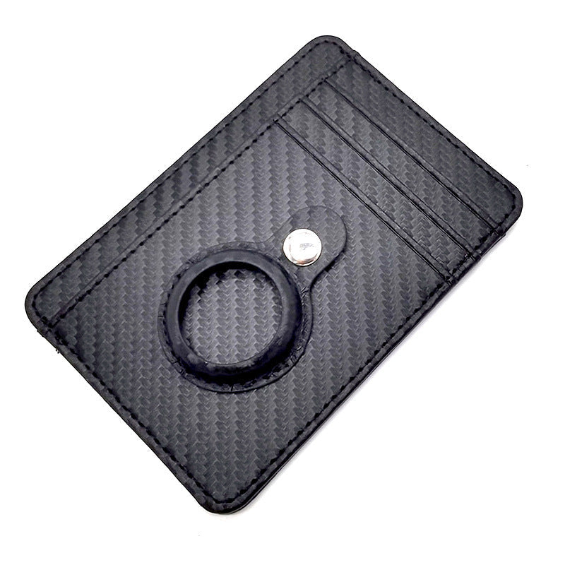 Rfid Card Holder Men Wallets Money Bag Male Black